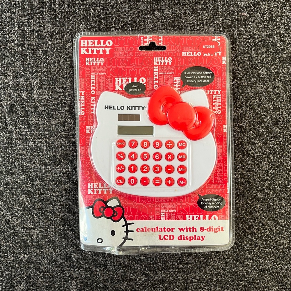 •Hello Kitty Calculator NWT•
